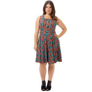 Modcloth Effie's Heart Dolce Vita Dress in Mariposa Dress M NWT